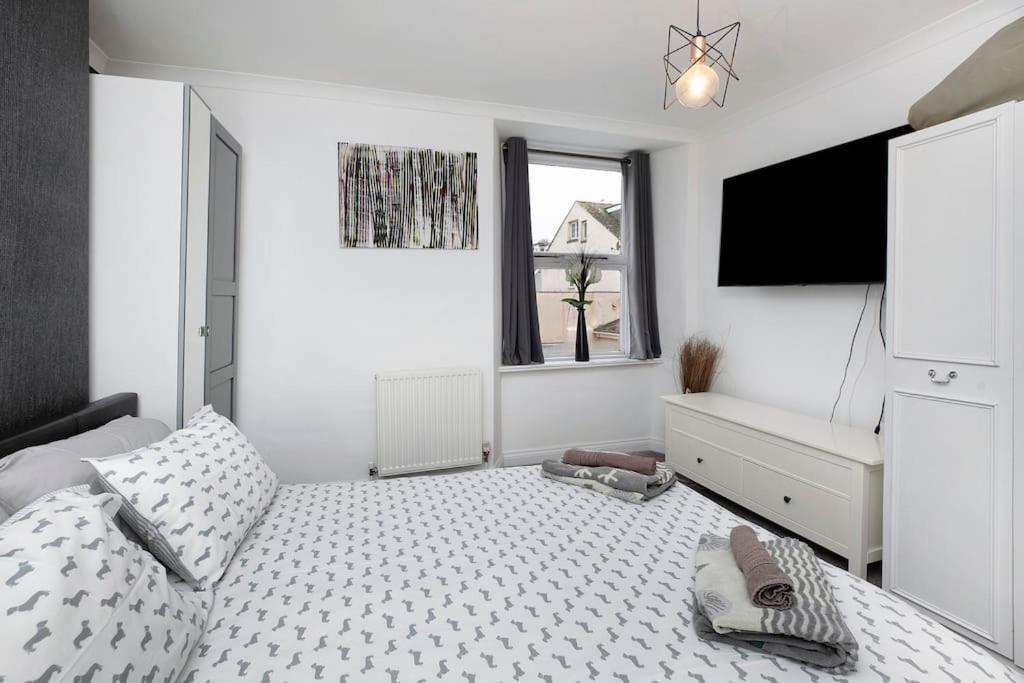 Beach Front Flat Shaldon With Parking Exteriér fotografie