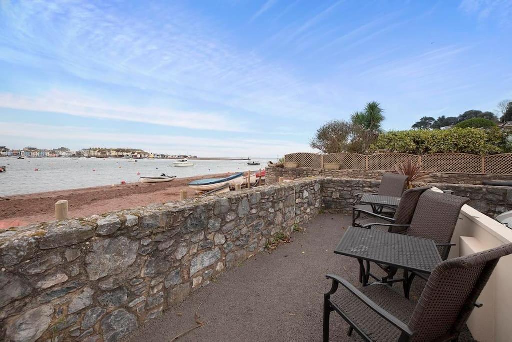 Beach Front Flat Shaldon With Parking Exteriér fotografie