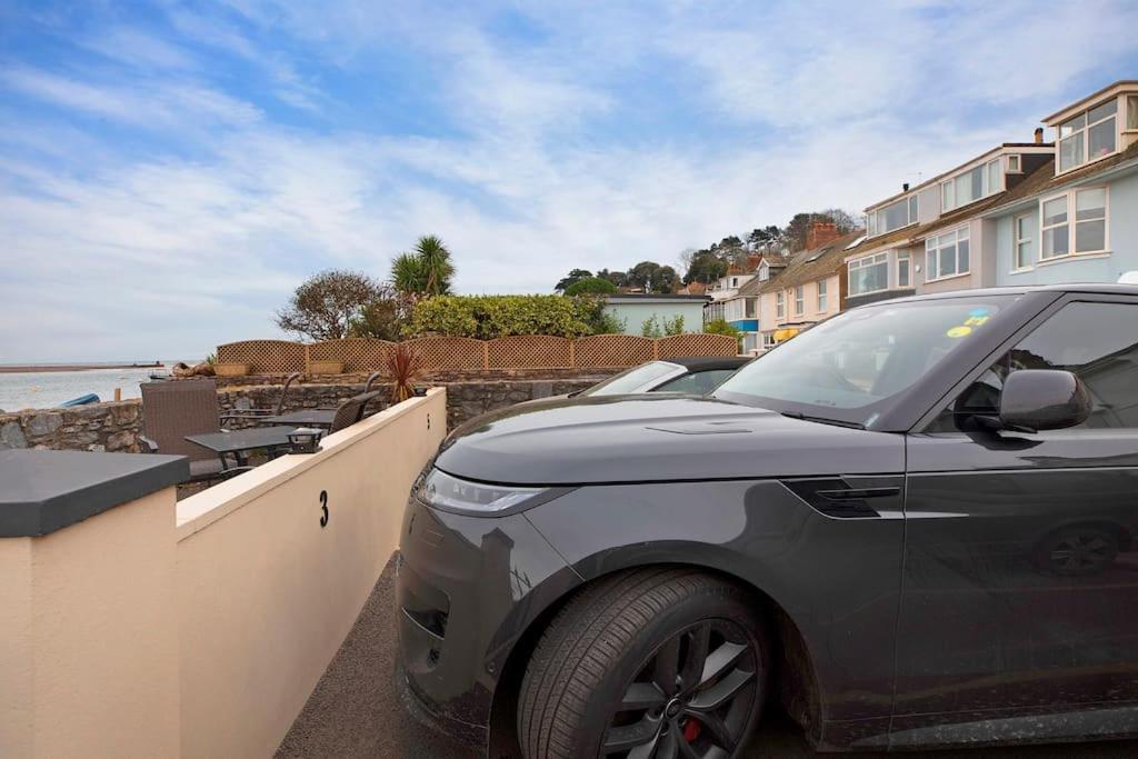 Beach Front Flat Shaldon With Parking Exteriér fotografie