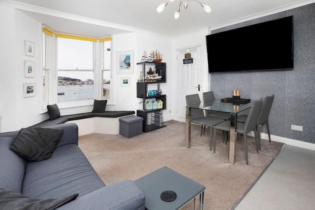 Beach Front Flat Shaldon With Parking Exteriér fotografie